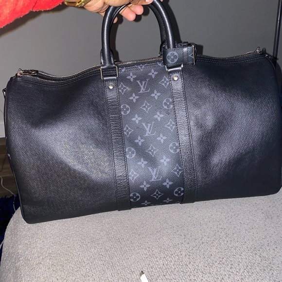 Louis Vuitton KEEPALL 50 BANDOULIÈRE with Brand New Removable Adjustable Strap - Picture 2 of 4